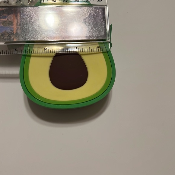 So cute avocado key ring or charm clip on your bag or purse - Picture 7 of 7